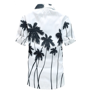 <span class=keywords><strong>Chemise</strong></span> <span class=keywords><strong>de</strong></span> <span class=keywords><strong>plage</strong></span> pour <span class=keywords><strong>homme</strong></span>, imprimée en 3D, à manches courtes, décontractée, boutonnée, <span class=keywords><strong>chemise</strong></span> graphique hawaïenne - Product Image 5