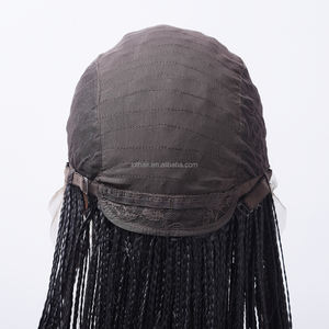 Цена производителя Прямая поставка с завода Китай дешевый парик из человеческих волос полностью ручной Плетеный парик - Product Image 6