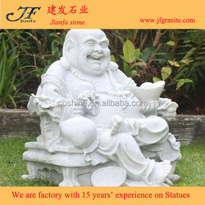 <span class=keywords><strong>Acheter</strong></span> Marbre Pierre Jade Statues de <span class=keywords><strong>Bouddha</strong></span> Riant De Chine - Product Image 3