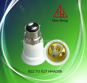 Nieuwste B22 naar E27 lamphouder adapter