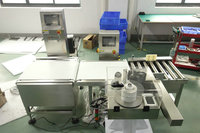 Machine de pesage et d'étiquetage automatique combinée, balance de pesage avec imprimante d'étiquettes et convoyeur
