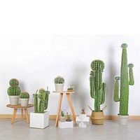 Boule décorative de 28cm Cactus artificiel plante et plantes succulentes pour la décoration intérieure