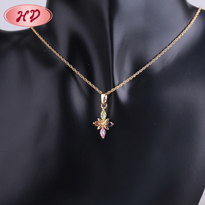 Conjuntos de joyas nupciales de estilo indio, juego de joyería chapada en oro, precio barato - Product Image 3