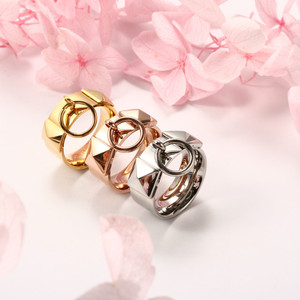 Punk Anillos,<span class=keywords><strong>Espica</strong></span> anillos, Dorado joyas para homres,Regalo para Navidad - Product Image 1