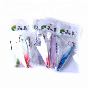 Hengjia esche da pesca al piombo in metallo per affondamento all'ingrosso 8cm 40g <span class=keywords><strong>esca</strong></span> per maschera di piombo - Product Image 6