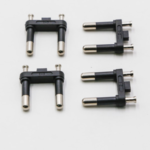 <span class=keywords><strong>BA</strong></span>-010 Brasil macho insertar INMETRO 4,8mm hueco pines negro - Product Image 4