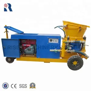 Máy Phun Bê Tông Diesel/Máy Phun Bê Tông Cho Súng Bắn Hỗn Hợp Khô Hoặc Ẩm