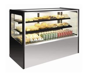 Offre Spéciale bureau vertical au sol refroidi par air gâteau affichage armoires frigorifiques 5 pi pour le gâteau avec deforester - Product Image 4