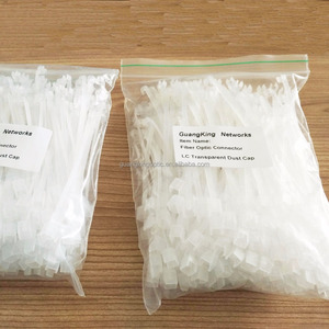 <span class=keywords><strong>Acheter</strong></span> Directement De La Chine LC Fiber Optique Connecteur Transparent Queue Dust Cap, adaptateur fiber accessoires - Product Image 2