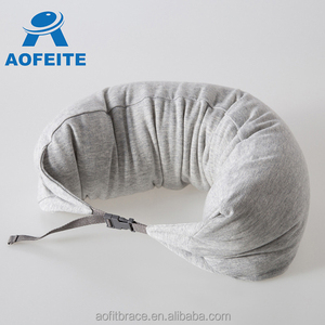 Cojín de almohada con capucha en forma de U, soporte para el cuello, cálido, para invierno - Product Image 5