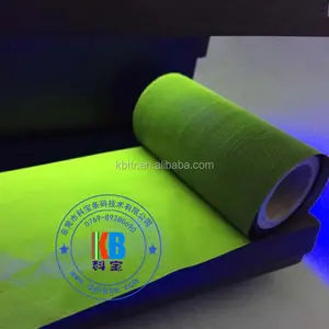 Nastro di trasferimento termico verde UV void adesivo stampa codice a barre a colori