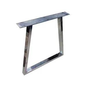 Mirror Polished Modern Shape Antique Table Legs Stainless Steel Table Leg Modern Stainless Steel Table Legs Polishing