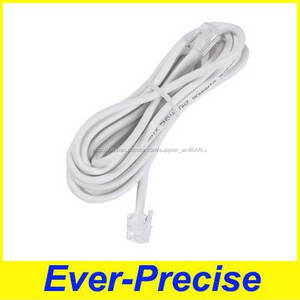 3 М 2 ядра плоский кабель Rj11 (4P4C) для Rj11 (4P4C) линия кабель - Product Image 1