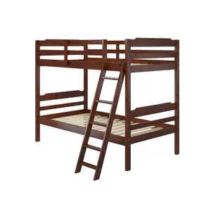 good popular pine wood bunk bed parts with drawers