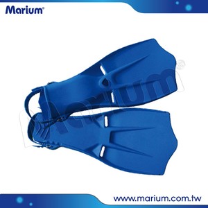 Open Heel Snorkeling Fins Underwater Diving Rubber Swimming Fins - Product Image 3