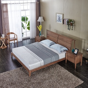 Lit en bois massif <span class=keywords><strong>le</strong></span> <span class=keywords><strong>moins</strong></span> <span class=keywords><strong>cher</strong></span> de Dubaï, lit simple en bois, lit d'hôtel - Product Image 1