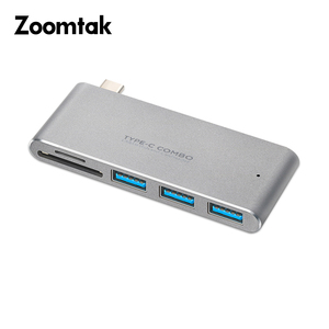 Nouvelles Idées de Produits 2018 <span class=keywords><strong>USB3</strong></span>.<span class=keywords><strong>0</strong></span> Type C Hub Pour Chromebook - Product Image 1