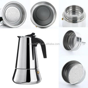 Cafetière à moka en acier inoxydable OEM Cafetière à moka <span class=keywords><strong>Filtre</strong></span> en acier inoxydable Moka Cafetière italienne <span class=keywords><strong>Percolateur</strong></span> - Product Image 4