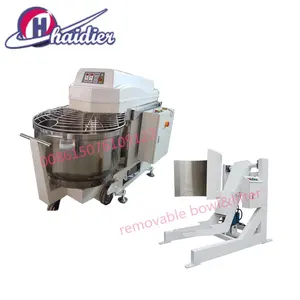 Kitchen appliance removable bowl bakery spiral mixer with CE approval