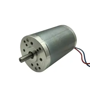 OD 63Mm 12V Dc Motor 3000Rpm, 24V Dc Motor 3000Rpm, Nilai Daya 50W 75W 100W 150W