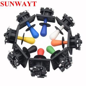 DIY จอยสติ๊กเกมอาเขตจอยสติ๊กสำหรับ ZERO DELAY USB Encoder to PC + Happ สไตล์จอยสติ๊ก + สไตล์อเมริกัน <span class=keywords><strong>PUSH</strong></span> ปุ่ม microswitch - Product Image 6