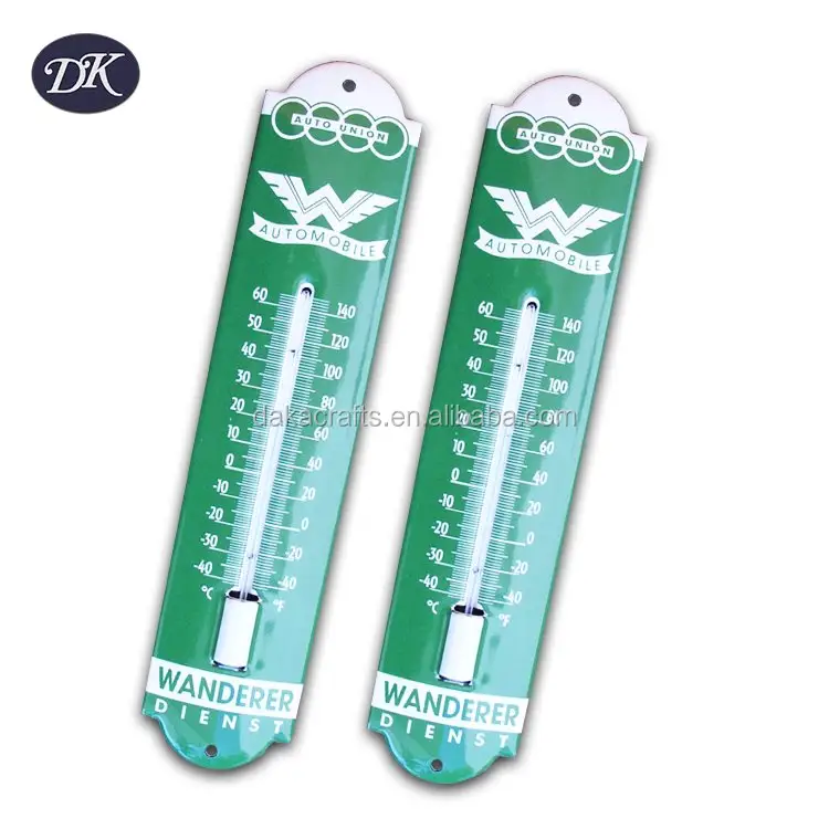 Good China Metal Exotic Car Enamel Porcelain Thermometer