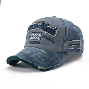 Papà Cotone Da Corsa Mens del Commercio All'ingrosso Del Ricamo Caps <span class=keywords><strong>5</strong></span> Pannello Berretto Da Baseball Distressed Cappelli - Product Image 4