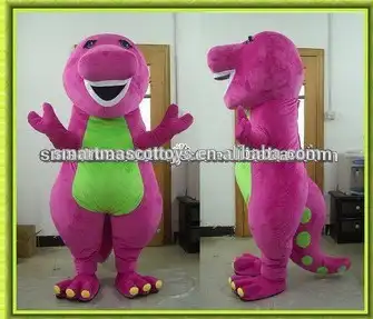vente chaude en peluche barney le dinosaure costume barney costumes pour adultes pour la vente