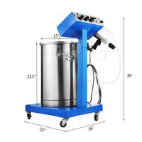 Neues elektro statisches Sprüh pulver beschichtung system Maschinen sprüh pistole Farbsystem Pulver beschichtung anlage