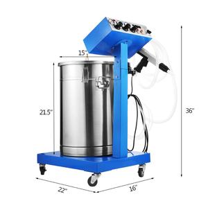 New Electrostatic Spray Powder Coating System Machine Spraying Gun Paint System Powder Coating Equipment