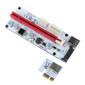 X1 a x16 <span class=keywords><strong>pci</strong></span> e pcie <span class=keywords><strong>express</strong></span> usb adaptador con molex - Product Image 2