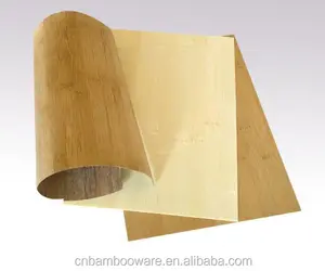Placage de bambou flexible de haute qualité 0.6mm