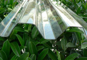 Folha ondulada uv plástica do telhado do policarbonato anti com modelo diferente - Product Image 3