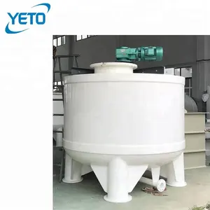 YTM-P-5000L出厂价格液体洗涤剂地板清洁剂生产防腐PP搅拌罐价格
