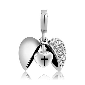 Ala del ángel urna COLLAR COLGANTE para las cenizas de Memorial de acero inoxidable joyería de la cremación DE ENERO DE PIEDRA DE - Product Image 2