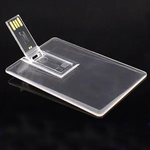 High quality corporate gifts crystal card design usb memories / acrylic credit card usb sticks