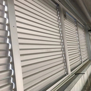 Fuente de la fábrica Venta caliente arquitectónico Exterior ajustable de aluminio protector solar persianas - Product Image 3