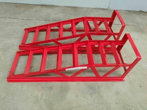 Rampes de réparation automobile Rampe de réparation automobile en acier rouge - Product Image 5