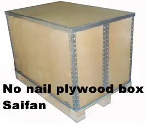 Verpackungs kiste für Maschinen mit Sperrholz paletten Holz ohne Nagel Sperrholz kiste Holz verpackung/Versand, schwere Waren Verpackung 5-12mm