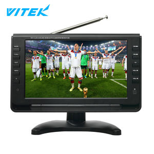 Foot Ball Worldcup Low Cost Mini 7 9 10 Zoll tragbarer Fernseher für LKW, Neuwagen <span class=keywords><strong>LCD</strong></span>-Monitor tragbarer Mini-<span class=keywords><strong>TV</strong></span>-Player analoger Fernseher - Product Image 2