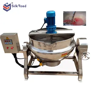 Factory price 500 liter steam jacketed cooking kettle for sale