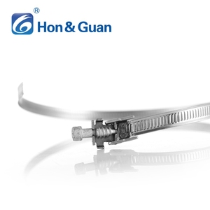 Morsetto a fascia in acciaio inossidabile per tubi di ventilazione, varie misure 100mm 125mm 150mm <span class=keywords><strong>200mm</strong></span> - Product Image 6