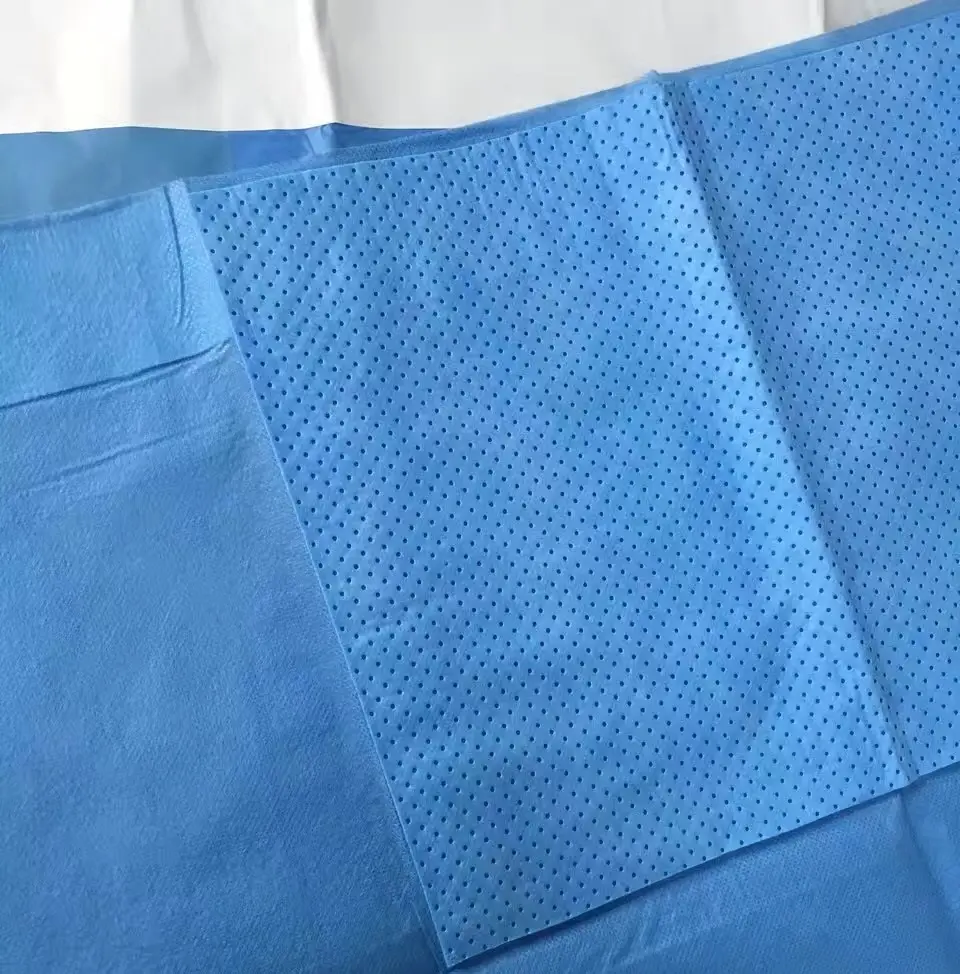Nonwoven laminated fabric SMPE medical disposable surgical drape towel