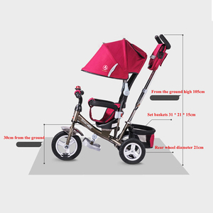 Yeni Stil düşük fiyat <span class=keywords><strong>3</strong></span> tekerlekli bisikletler çocuk üç tekerlekli bisiklet - Product Image 2