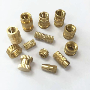 Kim Cương <span class=keywords><strong>knurling</strong></span> Brass Threaded chèn cho nhựa cho các ứng dụng khai thác mỏ - Product Image 5