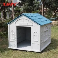 XDPC - Luxury Plastic Pet Dog Bed House Kennel for Big Dog