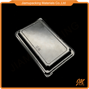 Caja <span class=keywords><strong>de</strong></span> plástico para Sushi, embalaje desechable para llevar Sushi, venta al por mayor - Product Image 6