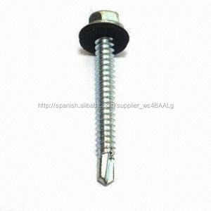 Hilo fino Phillips cabeza azul zinc galvanizado tornillos <span class=keywords><strong>autoperforantes</strong></span> - Product Image 4