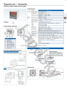 LandSky buena calidad accesorios de aire fuente tratamiento unitsdigital pantalla interruptor de presión DPSN1 <span class=keywords><strong>DPSP1</strong></span> - Product Image 2