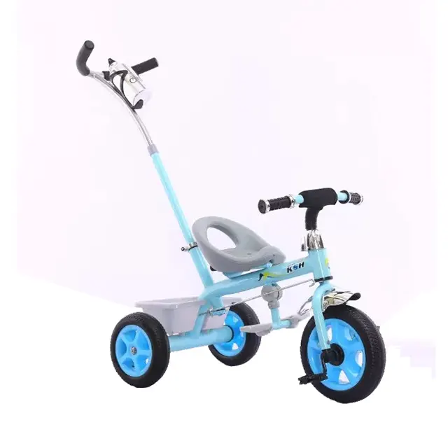 Baby Tricycle Children Kid Hand Push Pedal Tricycle